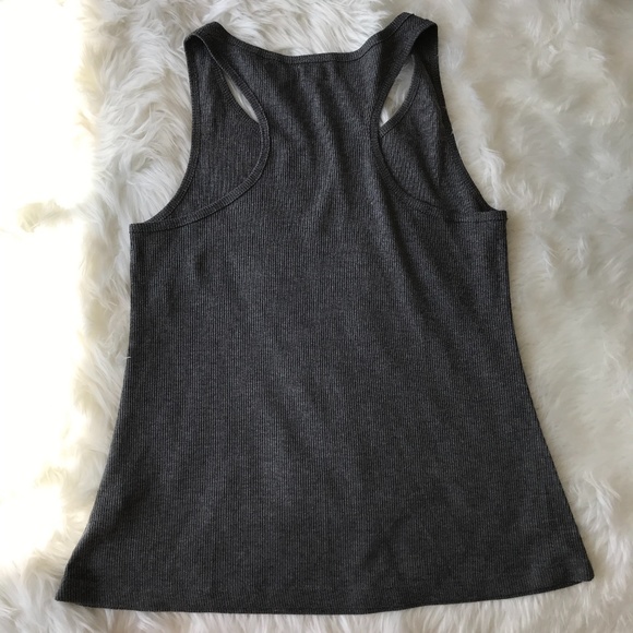 Gray Altar’d State Ribbed Tank - Picture 3 of 6